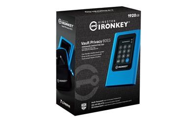 Kingston IKVP80ES-1920G 1920GB IronKey Vault Privacy 80 XTS-AES 256-bit Encrypted External SSD