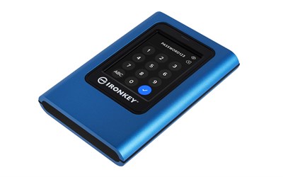 Kingston IKVP80ES-960G 960GB IronKey Vault Privacy 80 XTS-AES 256-bit Encrypted External SSD