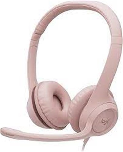 Logitech 981-001281 H390 Pudra Pembe Usb Mikrofonlu Kulaklık