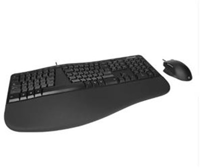 Microsoft Ergonomic Desktop Kablolu Klavye Mouse Set Hebrew Layout RJY-00016 (İthalatcı Garantili)