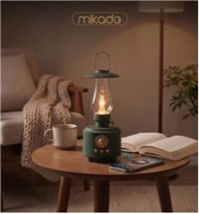 Mikado MD-1 Lüxound 1800mAh 5W Yeşil Bluetooth-Aux-Usb-TF Card Destekli Işıklı Speaker