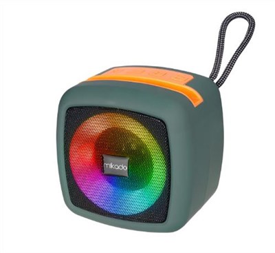 Mikado MD-29BT Anka 1200mAh 5W Haki USB-BT-TF-TWS-AUX Taşınabilir Speaker