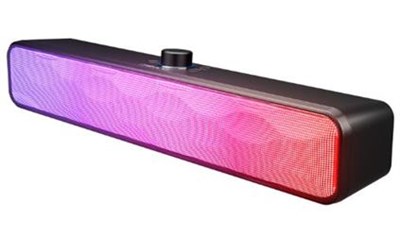 Mikado MD-SBT31 Siyah 5W-2 1200mAh BT,RGB,TF Card,Type-C ,USB Soundbar Speaker