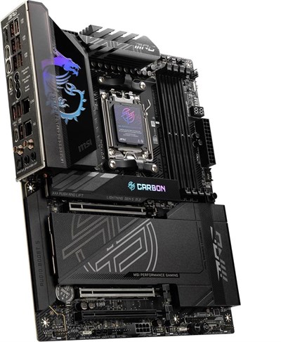 Msi MPG X870E CARBON WIFI AM5 DDR5 8400MHZ(OC) USB4 4X M.2 HDMI 5G 2.5G LAN WIFI 7 RGB ATX Anakart