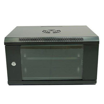Racksan ML-6407S 7U Duvar Tipi Kabinet (350-530-400) Raf+Fan+Priz