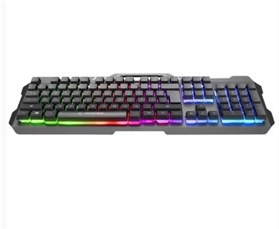 Rampage KB-R57 X-JAMMER Gökkuşağı Aydınlatmalı USB Tam Türkçe Gaming Oyuncu Klavyesi