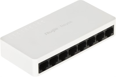 Ruijie Reyee RG-ES08F 8 Portlu, 10-100 Fast Ethernet Tak Çalıştır Switch Plastik Kasa