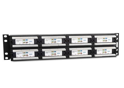S-link  SL-P648 48 Port Cat6 Utp Patch Panel