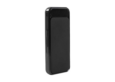 S-link IP-G2711 10000mAh Powerbank 2 Usb Port Siyah LCD+LED Gösterli  Pil Şarj Cihazı(Gizli Led)