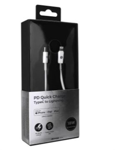 S-link IP-SW21 TypeC to Lightning C94 Lisanslı PD Hızlı Data + Şarj Kablosu