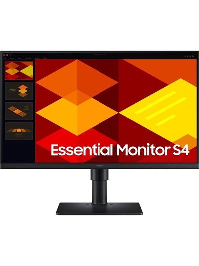 Samsung 24” Essential S4 LS24D400GAUXUF 5ms 100hz Vesa 2xHDMI DisplayPort IPS Pivot Monitör