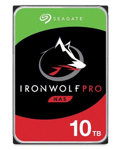 Seagate 10TB IronWolf Pro ST10000NT001 7200RPM SATA 256MB Dahili Nas Harddisk (Arena Garantili)