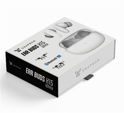 Snapron SNK-9005 Beyaz ANC & ENC Kablosuz Bluetooth 5.4 Kulaki İçi Kulaklık