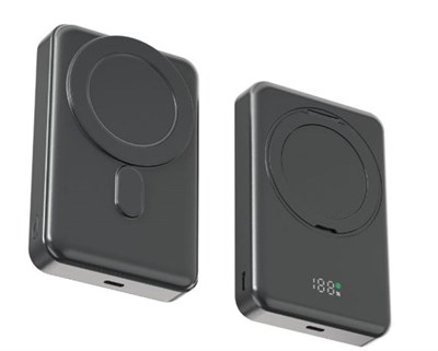Snapron SNP-3025 PD 22.5W Hızlı Şarj Lcd Ekran Magsafe 10000 mAh Powerbank