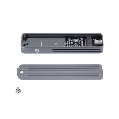 Vcom CU855SN-F USB 3.2 Gen 2 Type-C M.2 NVMe Parmak İzli SSD HDD Kutusu