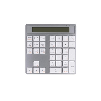 Vcom DK513-Silver Bluetooth 5.0 + 2.4G Masa Üstü Hesap Makinesi