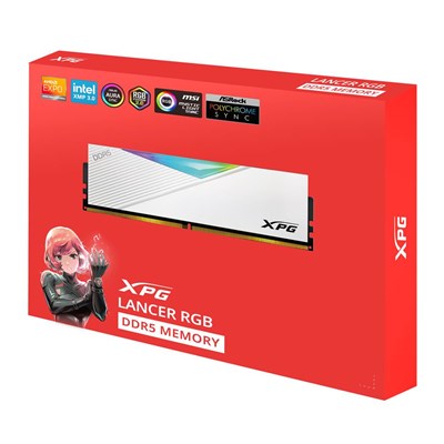 XPG 32GB-2 Lancer RGB DDR5 6000MT-s PC5-48000 CL 30-40-40 1.35V Soğutuculu PC Ram