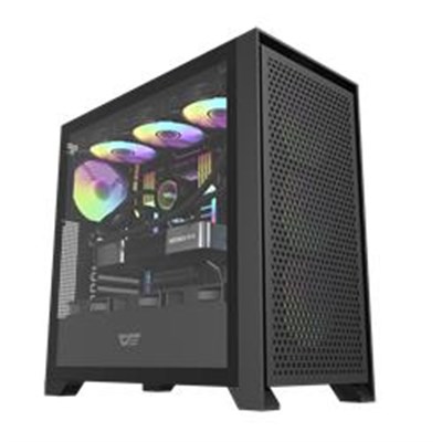 darkFlash DRX90 MESH 650W 80+ Power Supply 4-12cm ARGB  Fan Siyah Kasa
