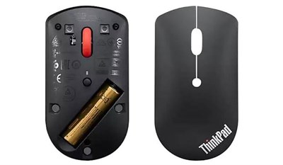 lenovo 4Y51D20848 ThinkPad USB-C Wireless Compact Mouse 2.4 GHz  (800 DPI,1600 DPI,2400 DPI)