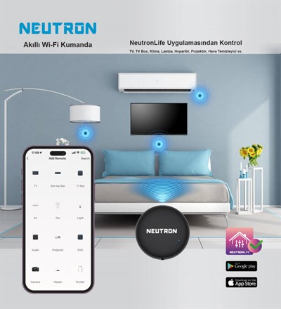 NEUTRON NTL-IR-02S WİFİ AKILLI KUMANDA