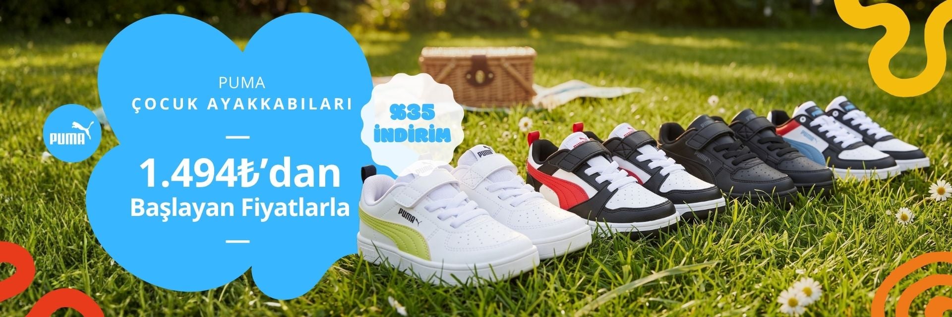 Puma Marka Çocuk Ayakkabıları