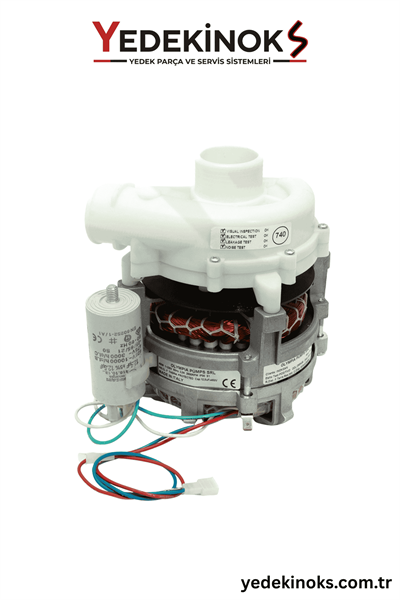 İnoksan Bulaşık Yıkama Makinesi Pompası Motoru 0.45 kW 230V