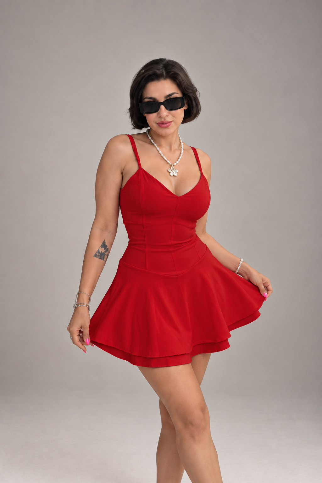 Bella Kırmızı Elbise