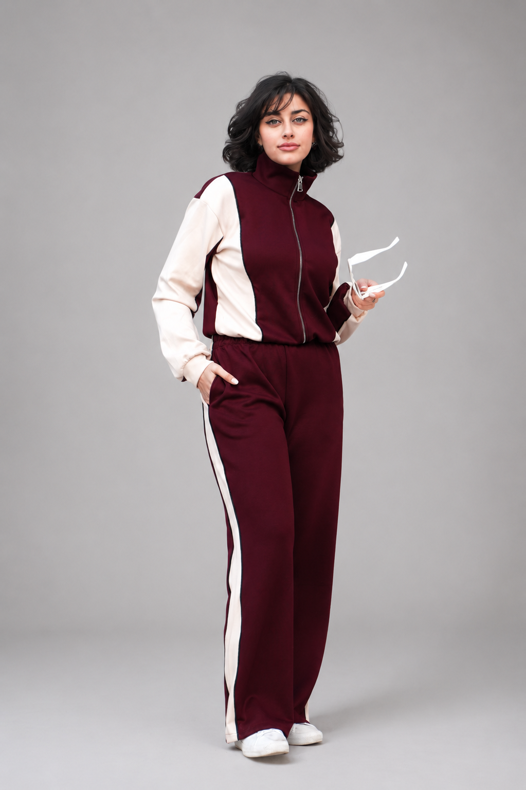 Bordo Eşofman Takımı