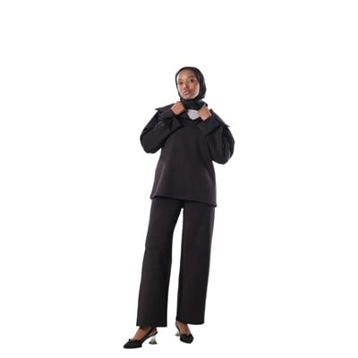 Collared Suit ( TAKIM ) SİYAH