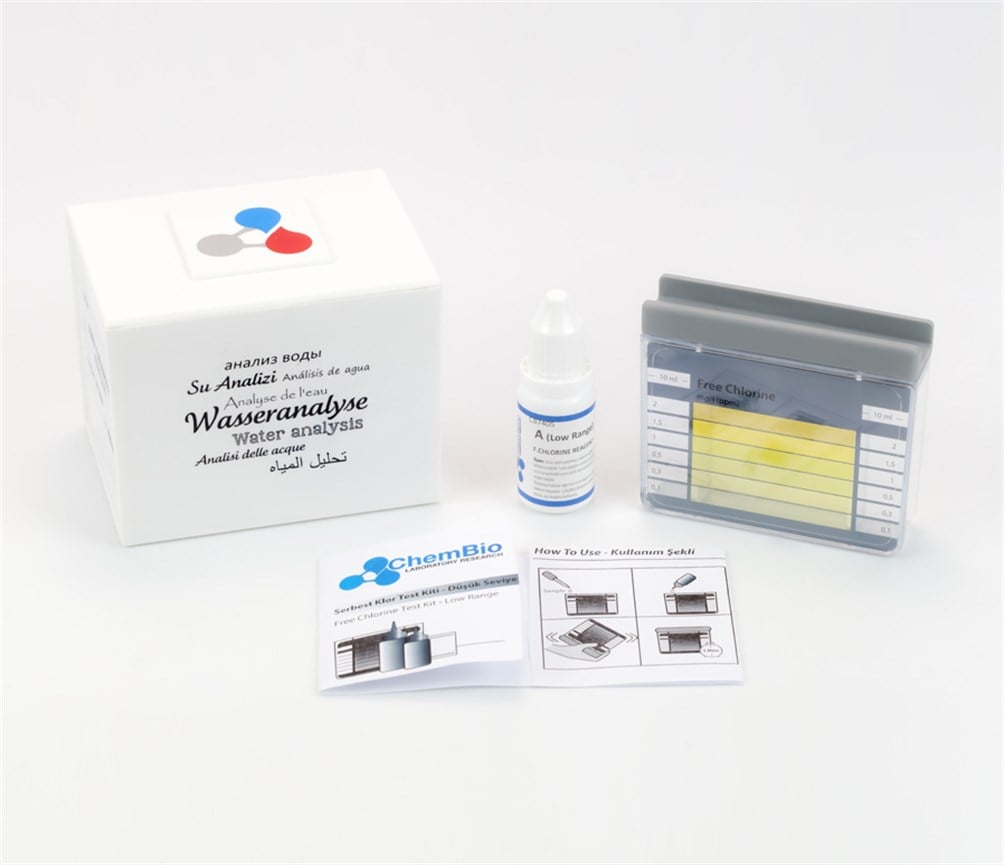 Serbest Klor Test Kiti (Düşük Aralıklı)