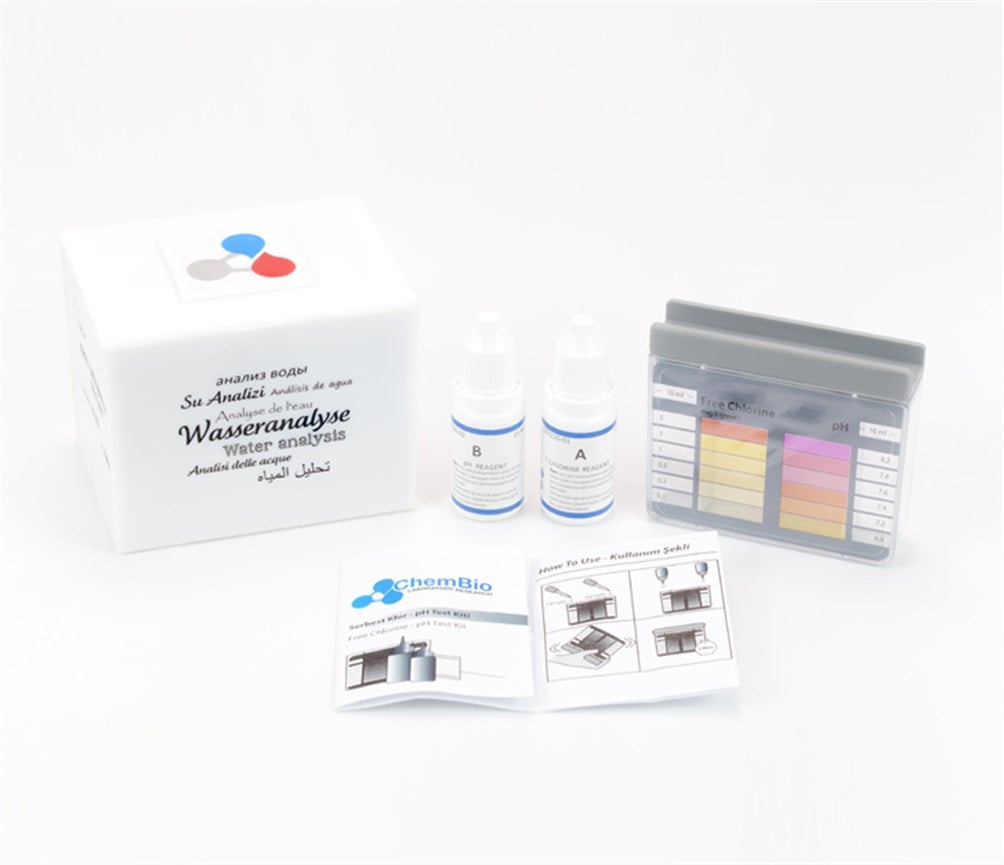 Serbest Klor -pH Test Kiti