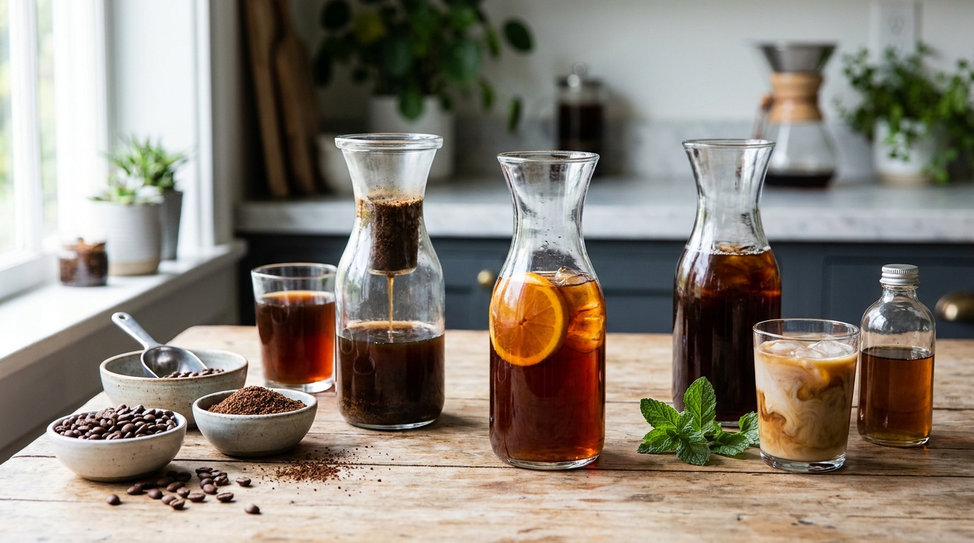 Cold Brew,Kahve Tarifleri,Serinletici İçecekler