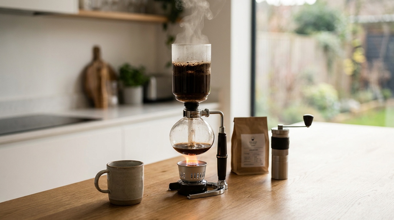 Siphon Kahve,Kahve Demleme,Bask Coffee