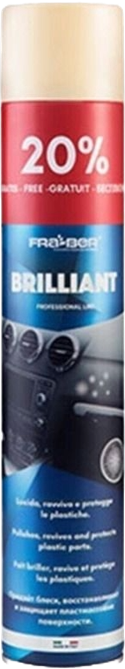 FRABER BRILLIANT 750 ML TORPİDO PARLATICI