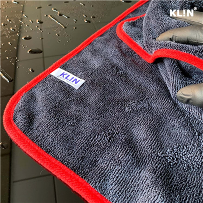 KLIN Drying Zero+ Plus Mikrofiber Çift Taraflı Kurulama Havlusu 1000 GSM (Lacivert) - 90x65 cm