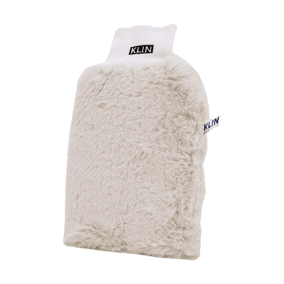 KLIN Softy HD Mitt Ultra Yumuşak Uzun Tüylü Mikrofiber Araç Yıkama Eldiveni (Açık Bej) - 23x16