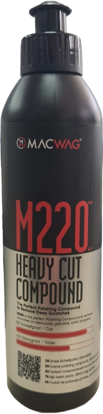MACWAG M.220 HEAVY CUT COMPOUND 250 ML