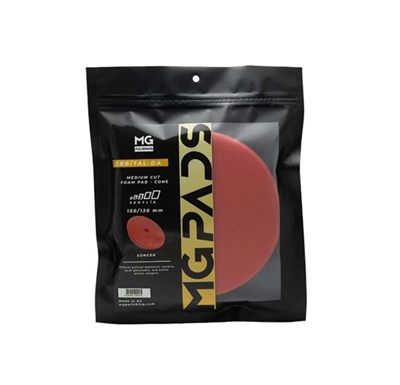 MG PADS Medium Cut Foam Pad-Cone 175/155x25 mm-Red