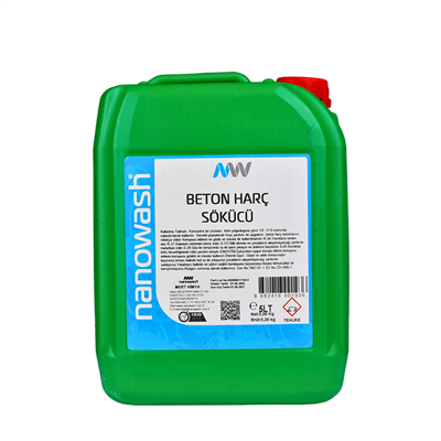 Nanowash Beton Harç Sökücü 5 Lt