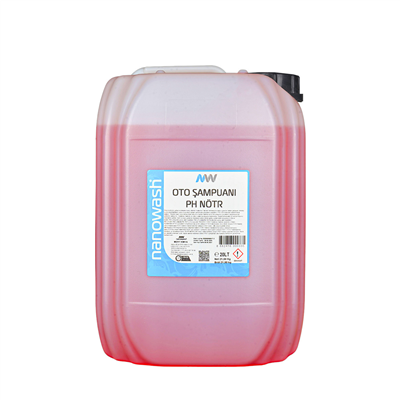 Nanowash Oto Şampuanı Ph Nötr 20 Lt