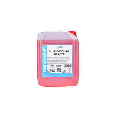 Nanowash Oto Şampuanı Ph Nötr 5 Lt