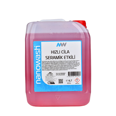 Nanowash Seramik Etkili Hızlı Cila 5 Lt