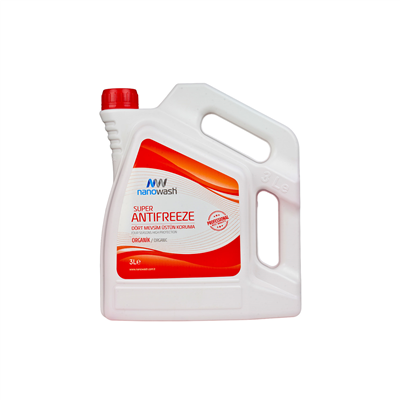 Nanowash Super Antıfreeze Organıc Kırmızı 3 Lt