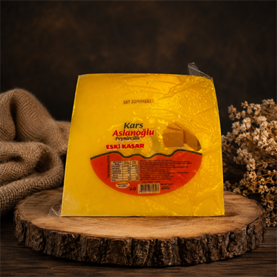 2 Yıllık Kars Eski Kaşar Peyniri Şirden Mayalı 500 gr
