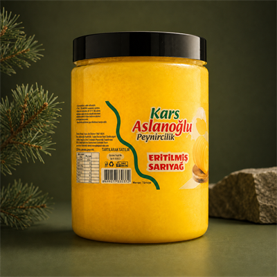 Kars Hakiki Köy Sarıyağ (Sade Yağ) - 1 kg