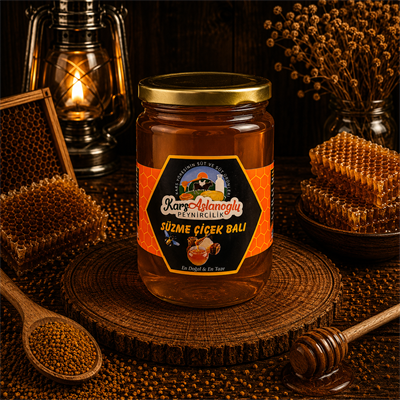 KARS SAF SÜZME ÇİÇEK BAL 1 KG