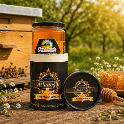 KARS SAF SÜZME ÇİÇEK BAL 1 KG