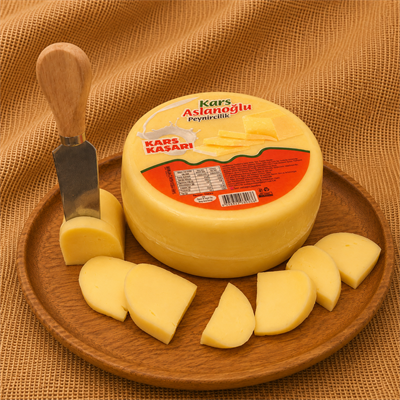 KARS TAZE KAŞAR PEYNİRİ ŞİRDEN MAYALI 1 kg