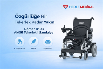 Römer R103 Akülü Tekerlekli Sandalye