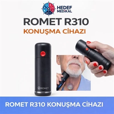Romet R310 Premium Alüminyum Gövde Dijital Ses ve Ton Ayarlı Elektrolarenks Konuşma Cihazı